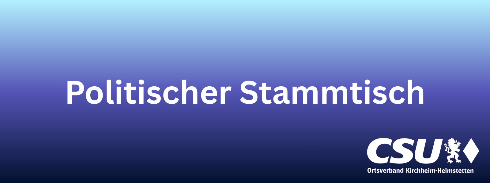 26.11.25: Politischer Stammtisch im Gasthof Neuwirt